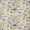 multicolour animal cotton fabric from Prestigious Textiles