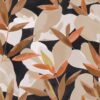 black-grey botanical wallpaper from caselio