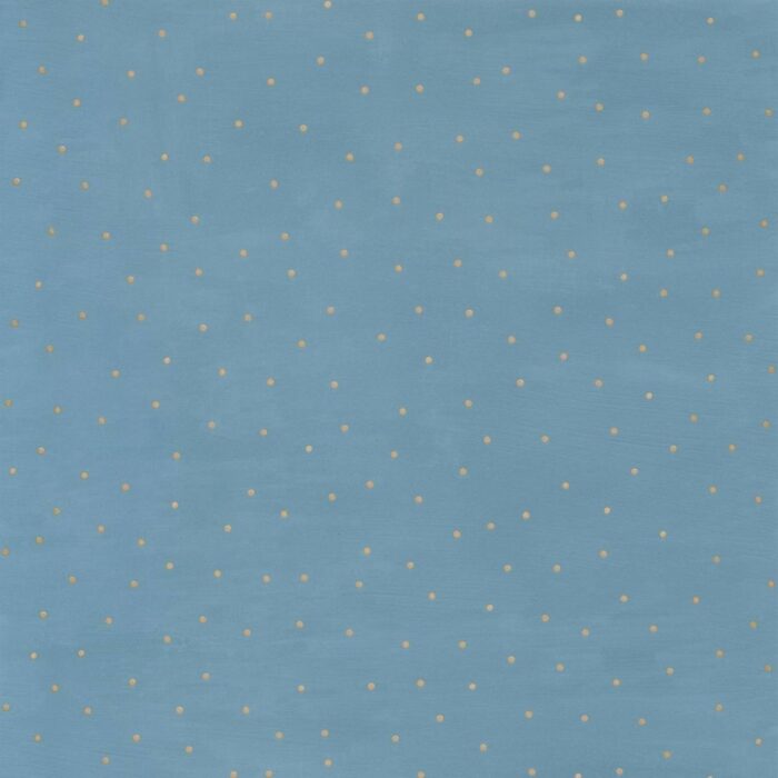 Danse Wallpaper - Bleu / Dore swatch