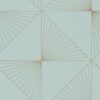 blue geometric wallpaper from caselio