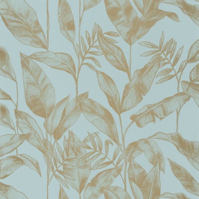 Delicate Wallpaper - Smoke Blue Dore swatch