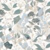 green botanical wallpaper from caselio