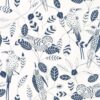 blue animal wallpaper from caselio