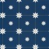 blue geometric wallpaper from caselio