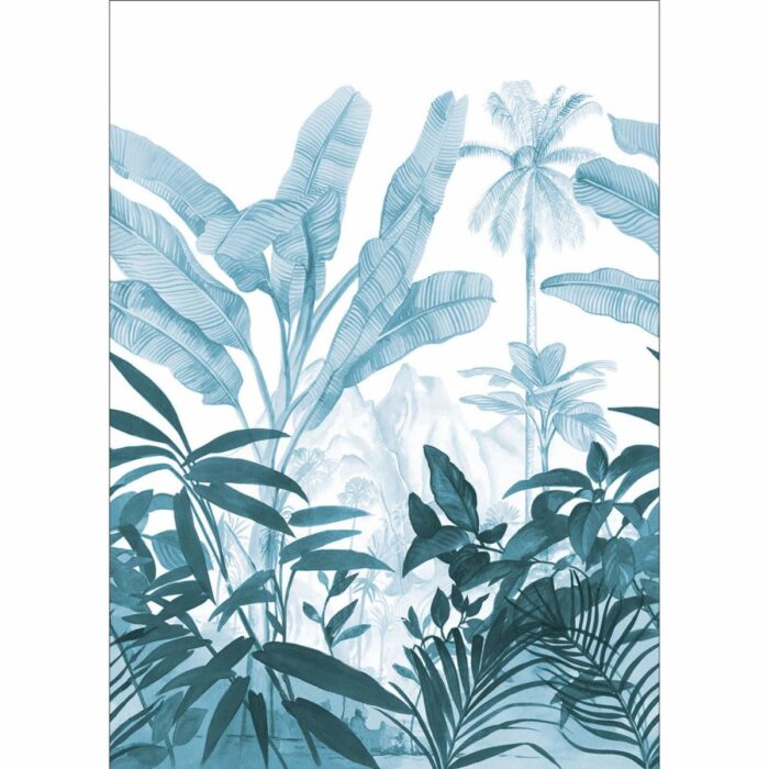 Wild and Secret Wallpanel - Teal Blue – Teal / Blue swatch