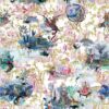 multicolour botanical wallpaper from christian lacroix