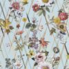 multicolour botanical wallpaper from christian lacroix