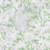 black-grey botanical wallpaper from christian lacroix