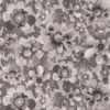 black-grey botanical wallpaper from christian lacroix