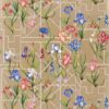 black-grey botanical wallpaper from christian lacroix