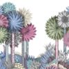 multicolour botanical wallpaper from christian lacroix