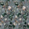 yellow botanical wallpaper from christian lacroix