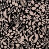 black-grey botanical wallpaper from christian lacroix