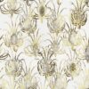 brown botanical wallpaper from christian lacroix