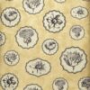 brown botanical wallpaper from christian lacroix
