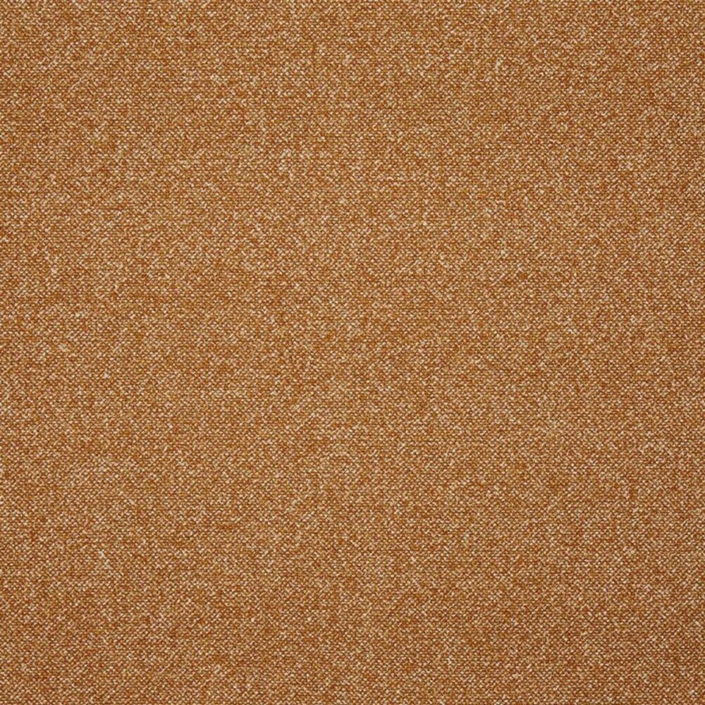 Cameron Fabric - Amber by orange plain velvet-chenille fabric from Prestigious Textiles