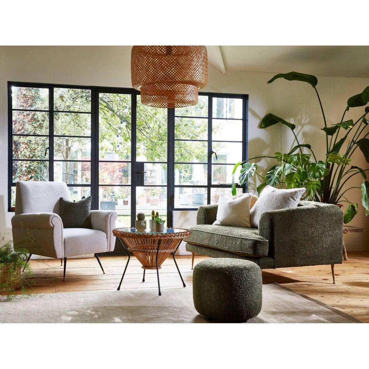 Fergus Fabric - Ecru from