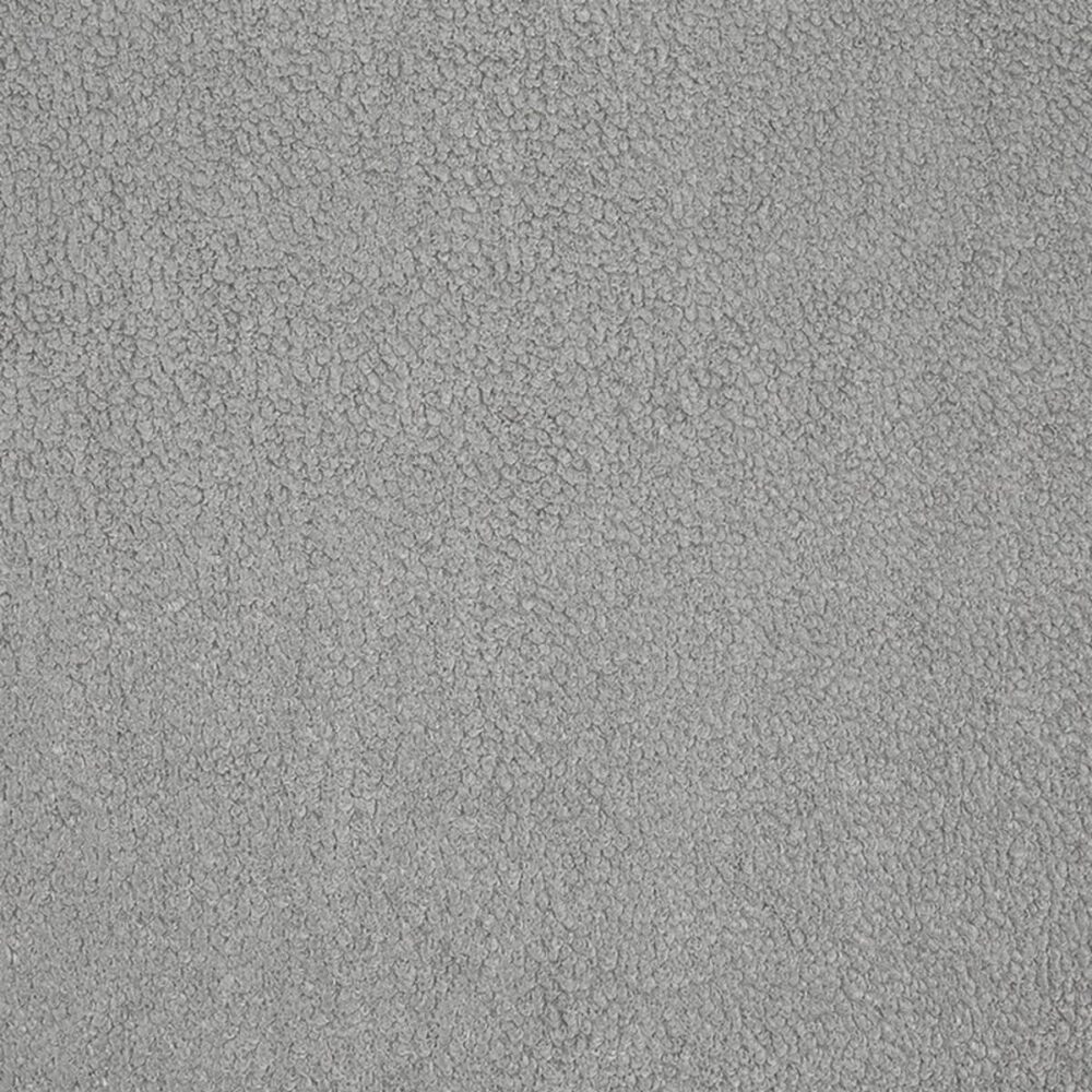 Fergus Fabric - Pewter by black-grey plain velvet-chenille fabric from Prestigious Textiles