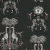 black-grey animal wallpaper from emma shipley