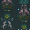 blue animal wallpaper from emma shipley