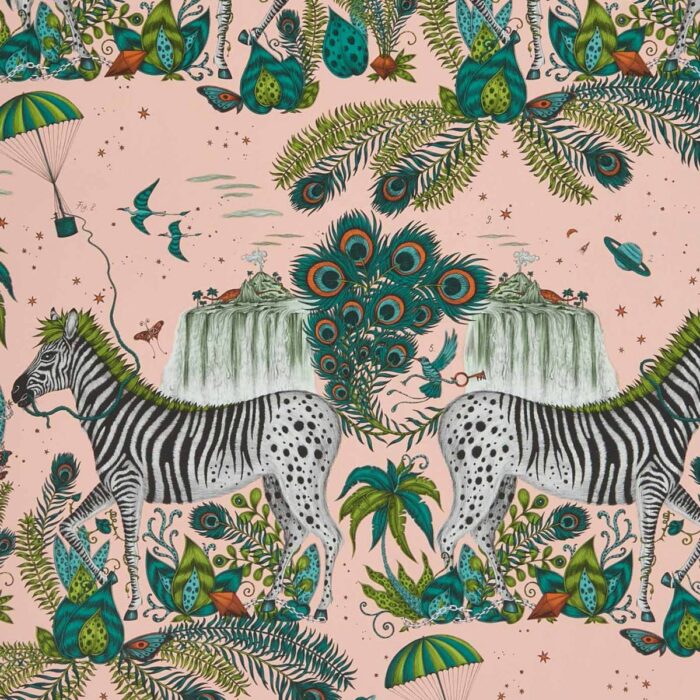 Lost World Wallpaper - Pink swatch