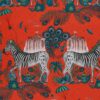 red animal wallpaper from emma shipley