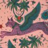 multicolour animal wallpaper from emma shipley
