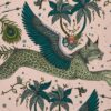 green animal wallpaper from emma shipley