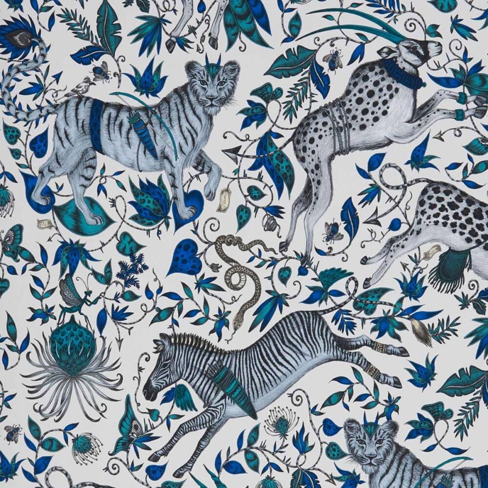 Protea Wallpaper - Blue by Protea Wallpaper - Blue from