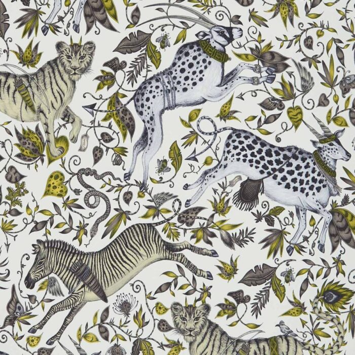 Protea Wallpaper - Gold swatch
