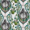 black-grey animal wallpaper from emma shipley