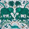 green animal wallpaper from emma shipley