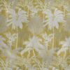 yellow botanical jacquard fabric from Prestigious Textiles