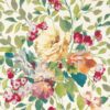 green botanical wallpaper from clarke & clarke