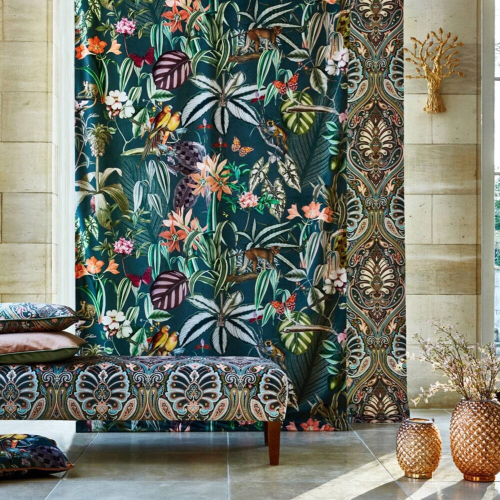ST Lucia Fabric - Lagoon by ST Lucia Fabric - Lagoon from