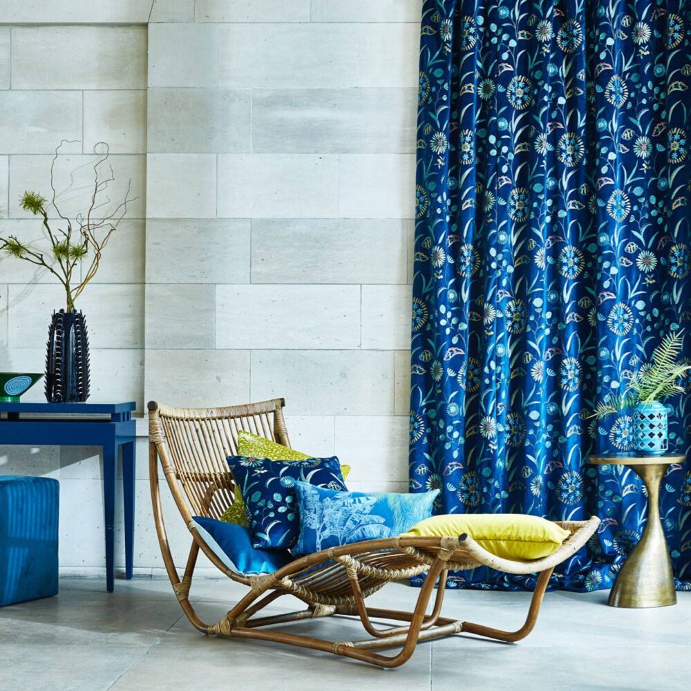 ST Kitts Fabric - Lagoon by ST Kitts Fabric - Lagoon from
