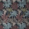 black-grey botanical jacquard fabric from Prestigious Textiles