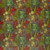 black-grey botanical velvet-chenille fabric from Prestigious Textiles