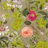 green botanical wallpaper from clarke & clarke