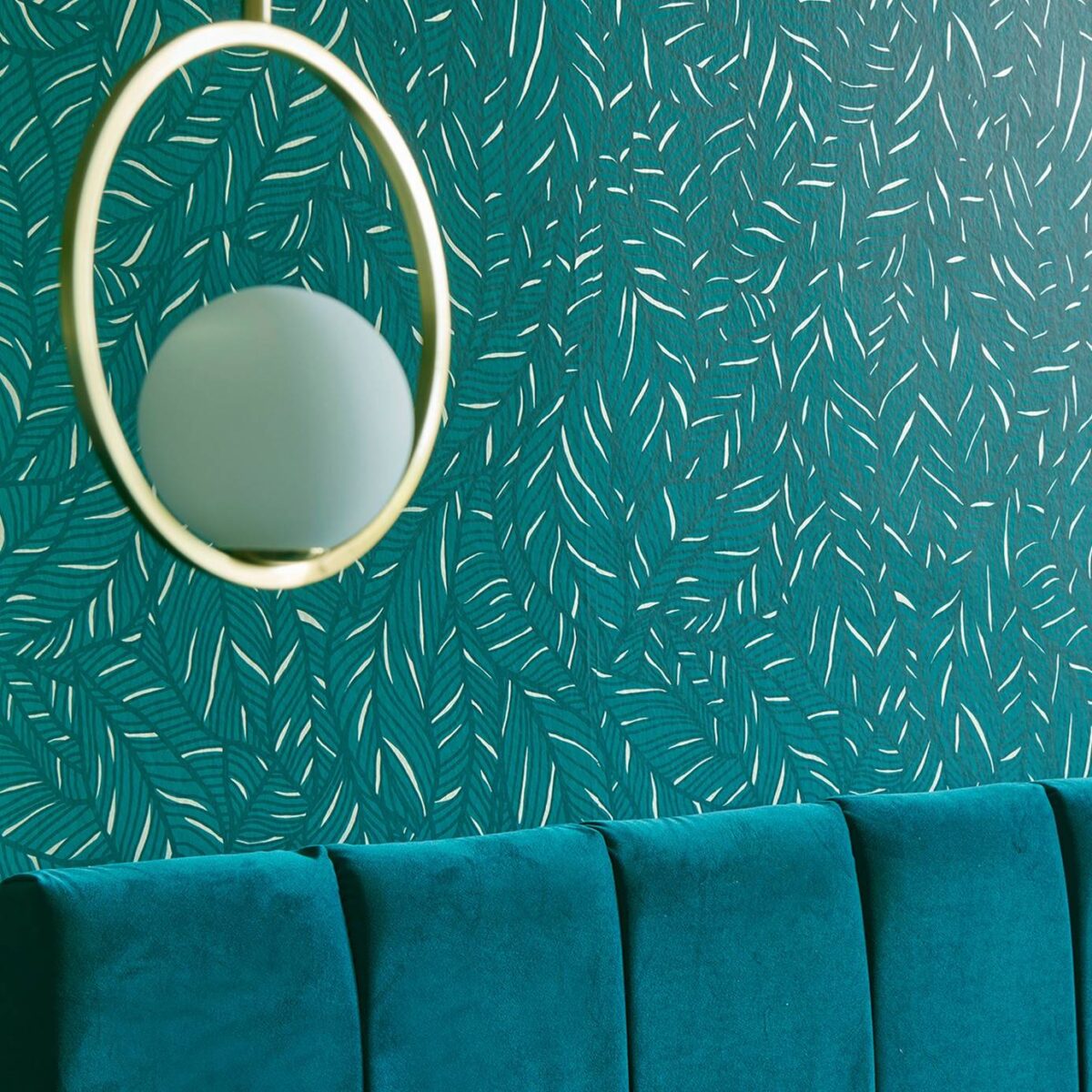 Selva Wallpaper - Bronze / Ivory from