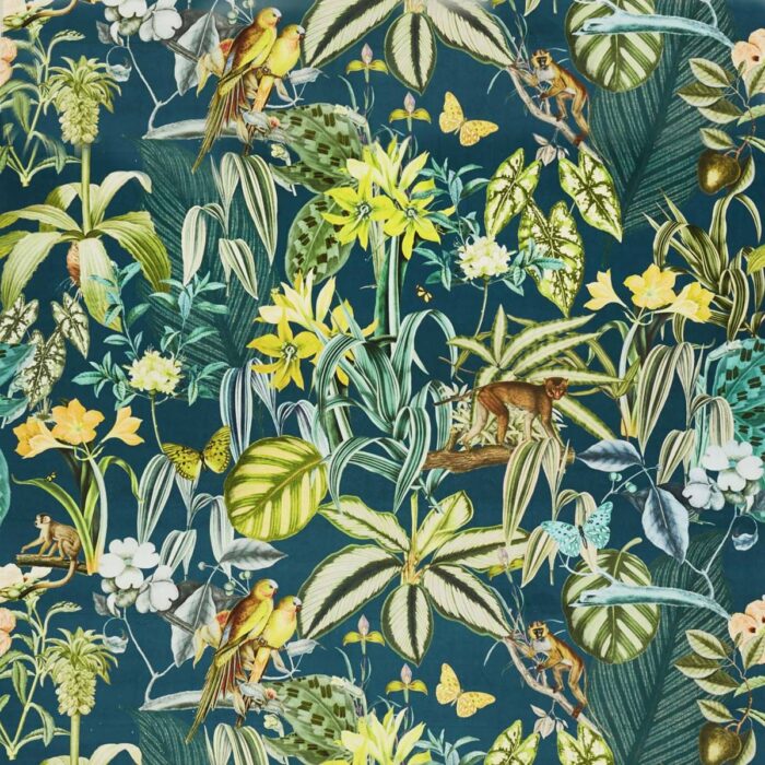 Barbados Fabric - Lagoon swatch