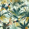green animal wallpaper from clarke & clarke