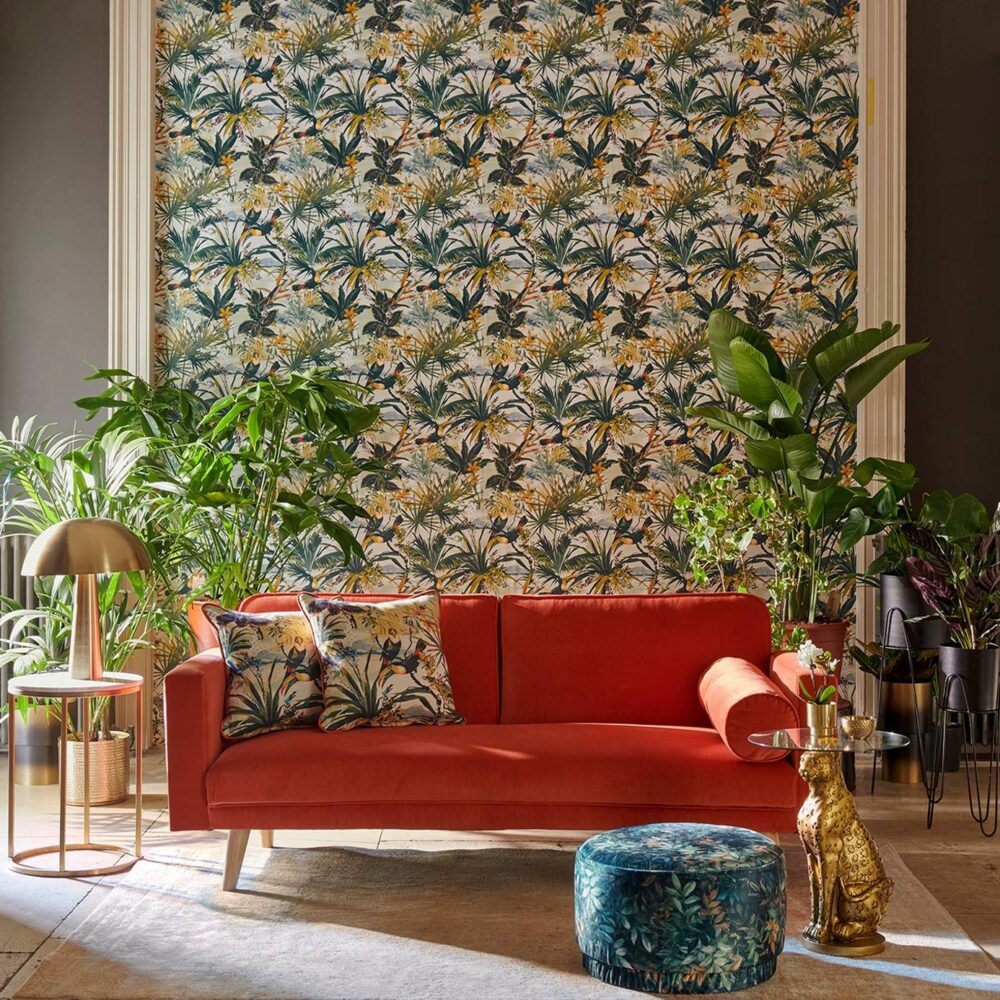 Toucan Wallpaper - Antique from