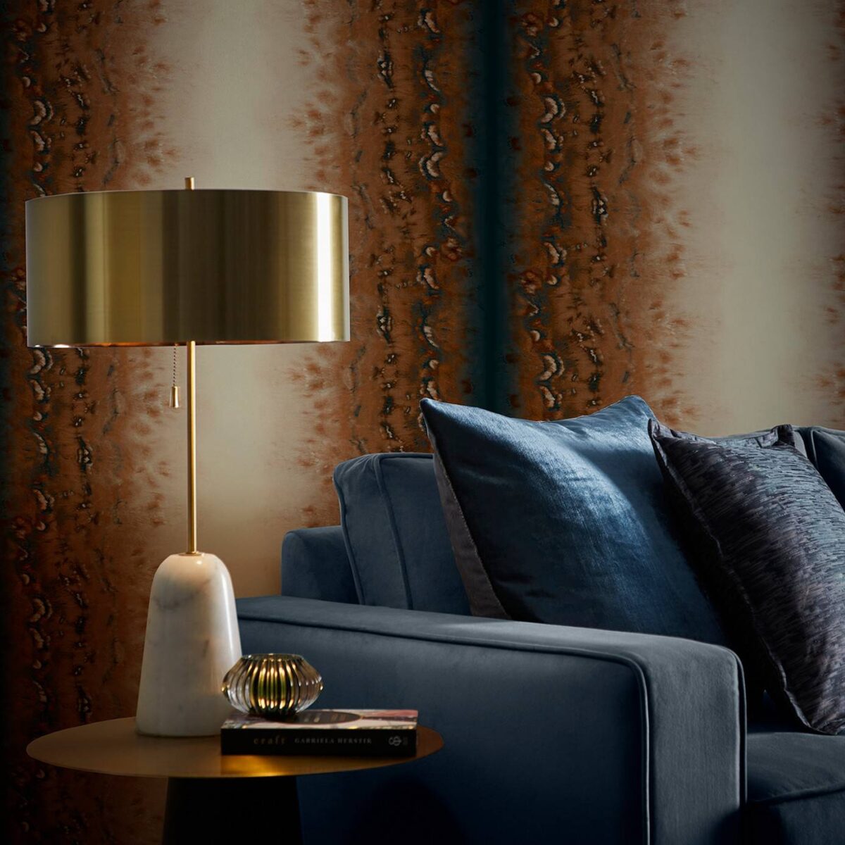 Disperse Wallpaper - Bronze by Disperse Wallpaper - Bronze from