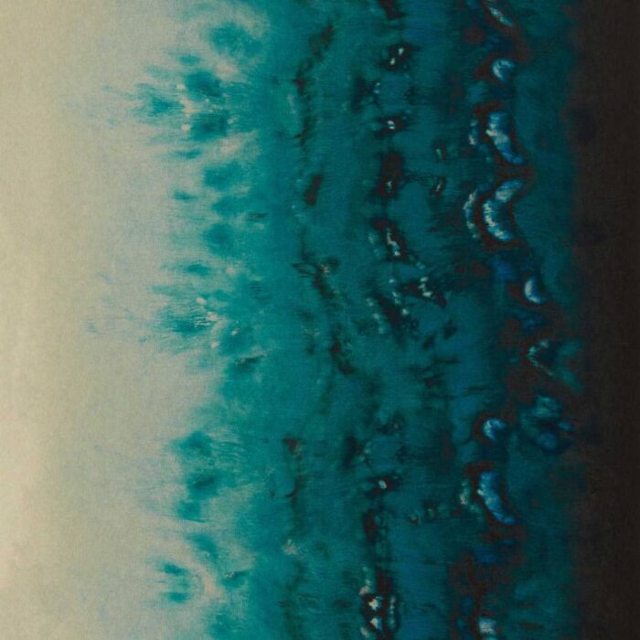 Disperse Wallpaper - Teal fabric swatch W0149/04