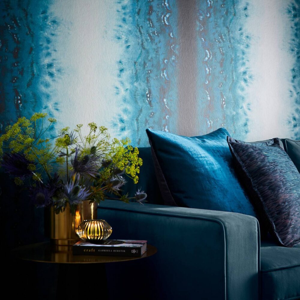Disperse Wallpaper - Teal from