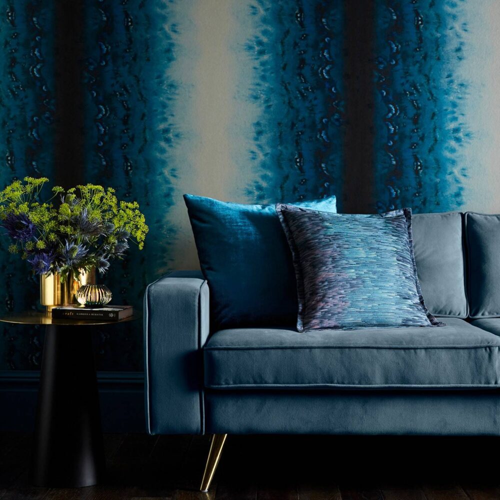 Disperse Wallpaper - Teal from