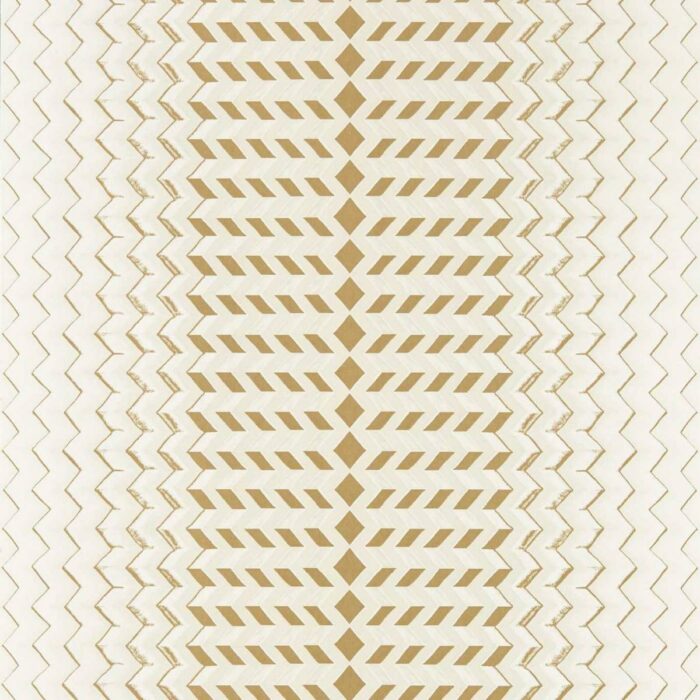 Fragment Wallpaper - Natural / Gold fabric swatch W0150/04
