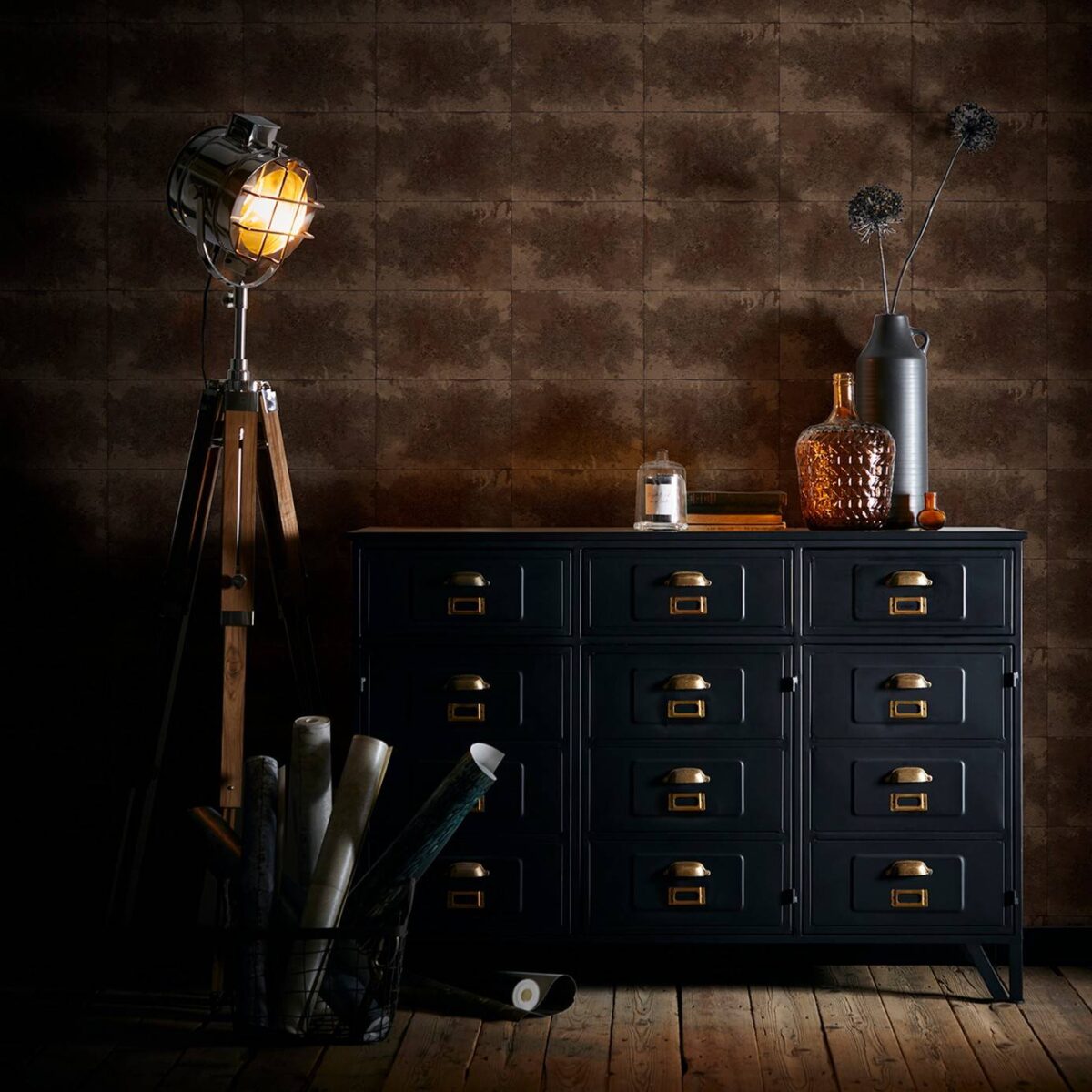 Igneous Wallpaper - Bronze by Igneous Wallpaper - Bronze from