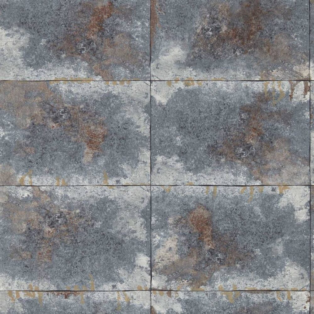 Igneous Wallpaper - Slate by black-grey geometric wallpaper from clarke & clarke